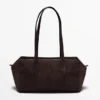 Bolso tipo cartera de cuero serraje Bolso tipo cartera de cuero serraje