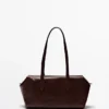 Bolso tipo cartera de piel napa Bolso tipo cartera de piel napa
