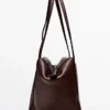 Bolso tipo cartera de piel napa Bolso tipo cartera de piel napa