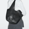 Bolso tote de piel napa Bolso tote de piel napa