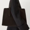Bolso tote Maxi Md Icon de piel serraje