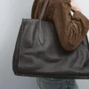 Bolso tote Maxi Nappa Leather Md Icon