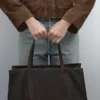 Bolso tote Maxi Nappa Leather Md Icon