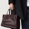 Bolso tote mediano de piel de napa Md Icon