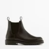 Botas Chelsea de cuero Botas Chelsea de cuero