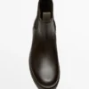 Botas Chelsea de cuero Botas Chelsea de cuero