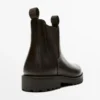 Botas Chelsea de cuero Botas Chelsea de cuero