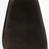 Botines de piel serraje cepillada Botines de piel serraje cepillada