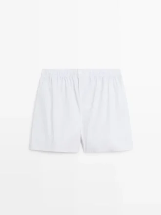 Boxers a rayas 100 % algodón