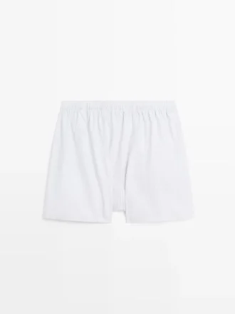 Boxers a rayas 100 % algodón