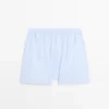 Boxers a rayas 100 % algodón