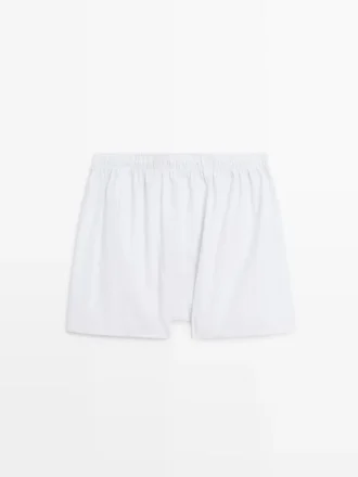 Boxers a rayas 100 % algodón