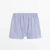 Boxers a rayas 100 % algodón