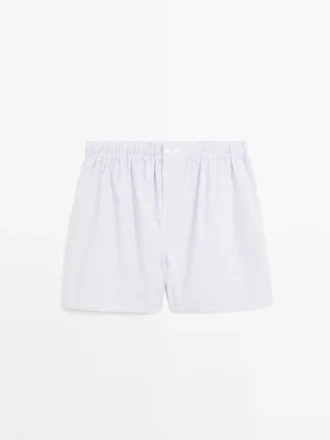 Boxers con estampado de dos rayas