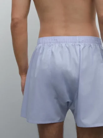 Boxers lisos de popelín