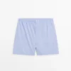 Boxers lisos de popelín Boxers lisos de popelín