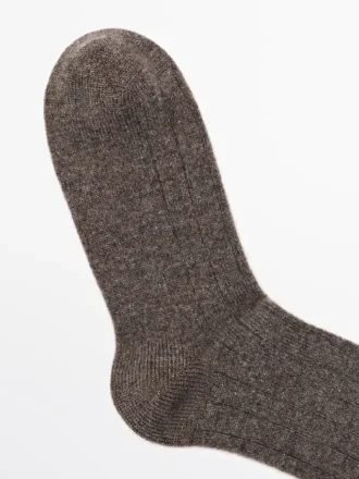 Calcetines de mezcla de cachemira