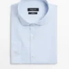 Camisa de corte ajustado 100 % algodón Camisa de corte ajustado 100 % algodón