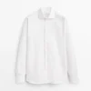 Camisa de corte ajustado 100 % algodón Camisa de corte ajustado 100 % algodón