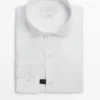 Camisa de corte regular 100 % algodón Camisa de corte regular 100 % algodón