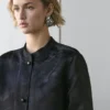 Camisa fluida de jacquard Camisa fluida de jacquard