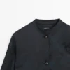 Camisa fluida de jacquard Camisa fluida de jacquard