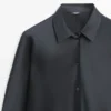 Camisa fluida de satén Camisa fluida de satén