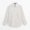 Camisa holgada a rayas Camisa holgada a rayas