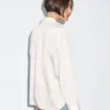 Camisa holgada con cuello de camisa