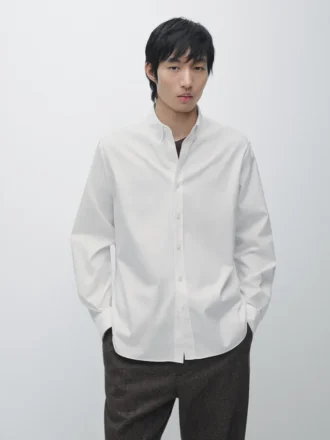 Camisa Oxford de corte regular