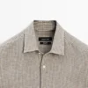 Camisas a cuadros 100 % lino Camisas a cuadros 100 % lino