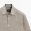 Camisas a cuadros 100 % lino Camisas a cuadros 100 % lino