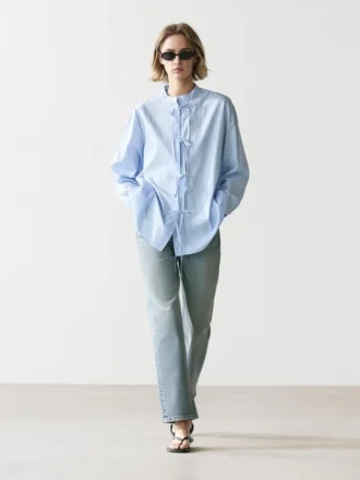 Camisas a rayas 100 % algodón