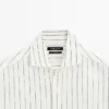 Camisas a rayas 100 % lino Camisas a rayas 100 % lino