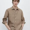 Camisas a rayas 100 % lino Camisas a rayas 100 % lino