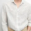 Camisas a rayas 100 % lino Camisas a rayas 100 % lino