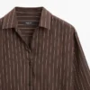 Camisas a rayas con detalle de bufanda