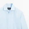 Camisas a rayas de corte ajustado Camisas a rayas de corte ajustado