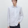 Camisas a rayas de corte regular Camisas a rayas de corte regular