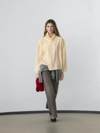 Camisas asimétricas con botones