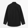 Camisas con peto y detalle bordado Camisas con peto y detalle bordado