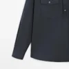 Camisas de algodón con bolsillos Camisas de algodón con bolsillos