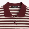 Camisas de algodón con detalles a rayas Camisas de algodón con detalles a rayas