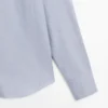 Camisas de algodón jaspeado de corte regular Camisas de algodón jaspeado de corte regular