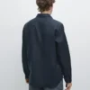 Camisas de corte ajustado 100 % lino Camisas de corte ajustado 100 % lino