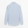 Camisas de corte ajustado con micro rayas Camisas de corte ajustado con micro rayas