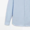 Camisas de corte ajustado con microcuadros, 100 % algodón Camisas de corte ajustado con microcuadros, 100 % algodón