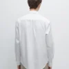 Camisas de corte ajustado en mezcla de algodón elástico Camisas de corte ajustado en mezcla de algodón elástico