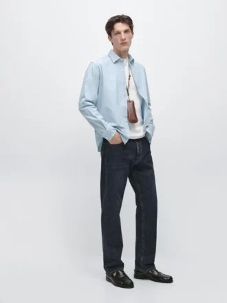 Camisas de denim 100 % algodón