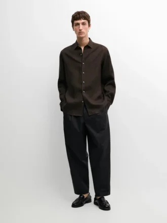 Camisas de lino ligeras de corte regular